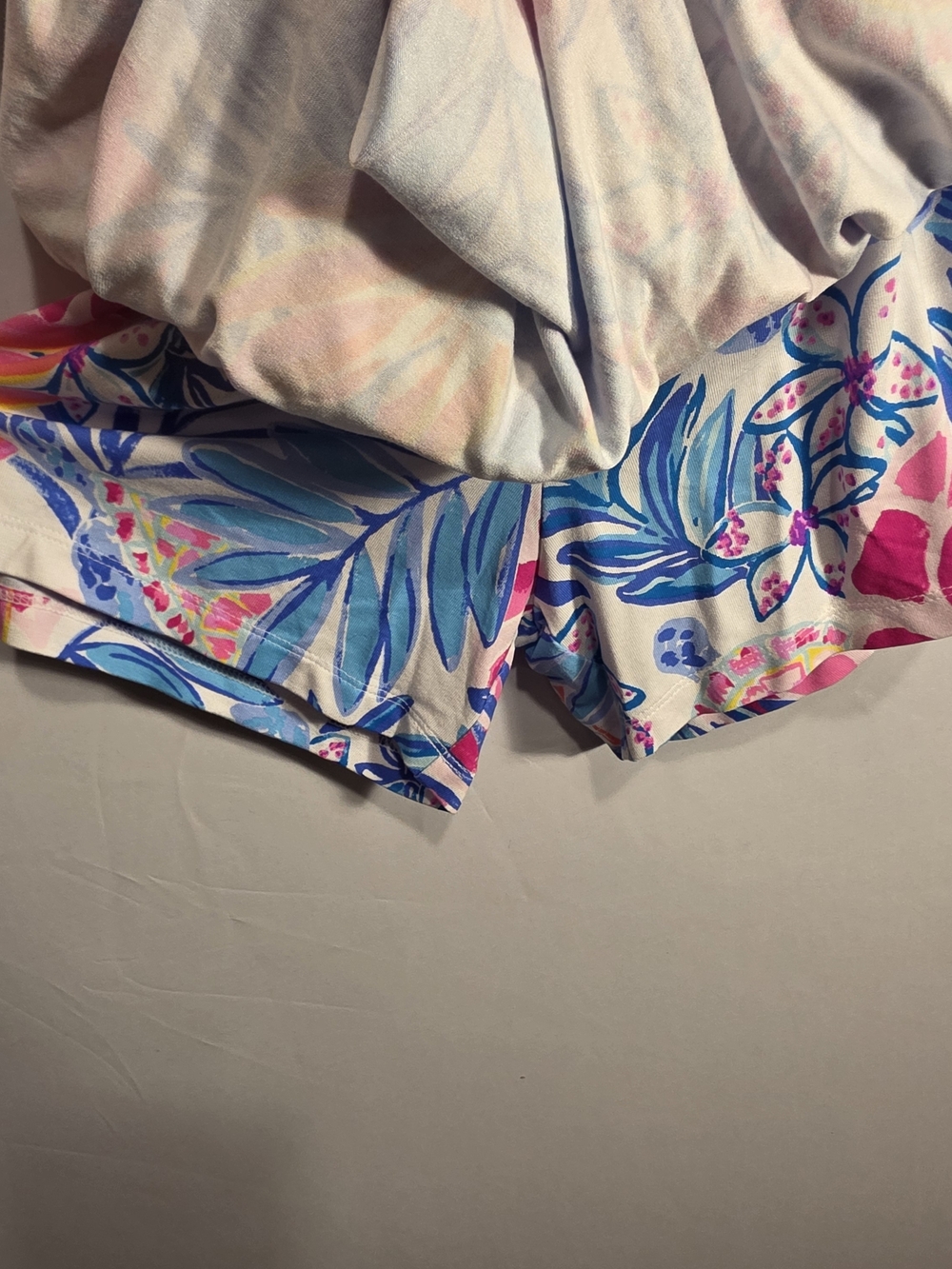 NWT Lilly Pulitzer Samia Off Shoulder Romper M, Resort White Rainforest Retreat - Picture 7 of 12